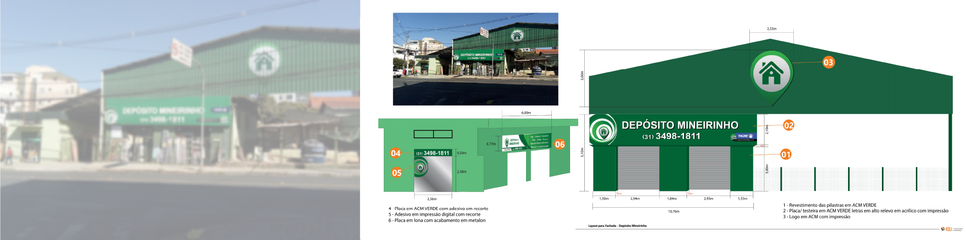PROJETO DE FACHADA